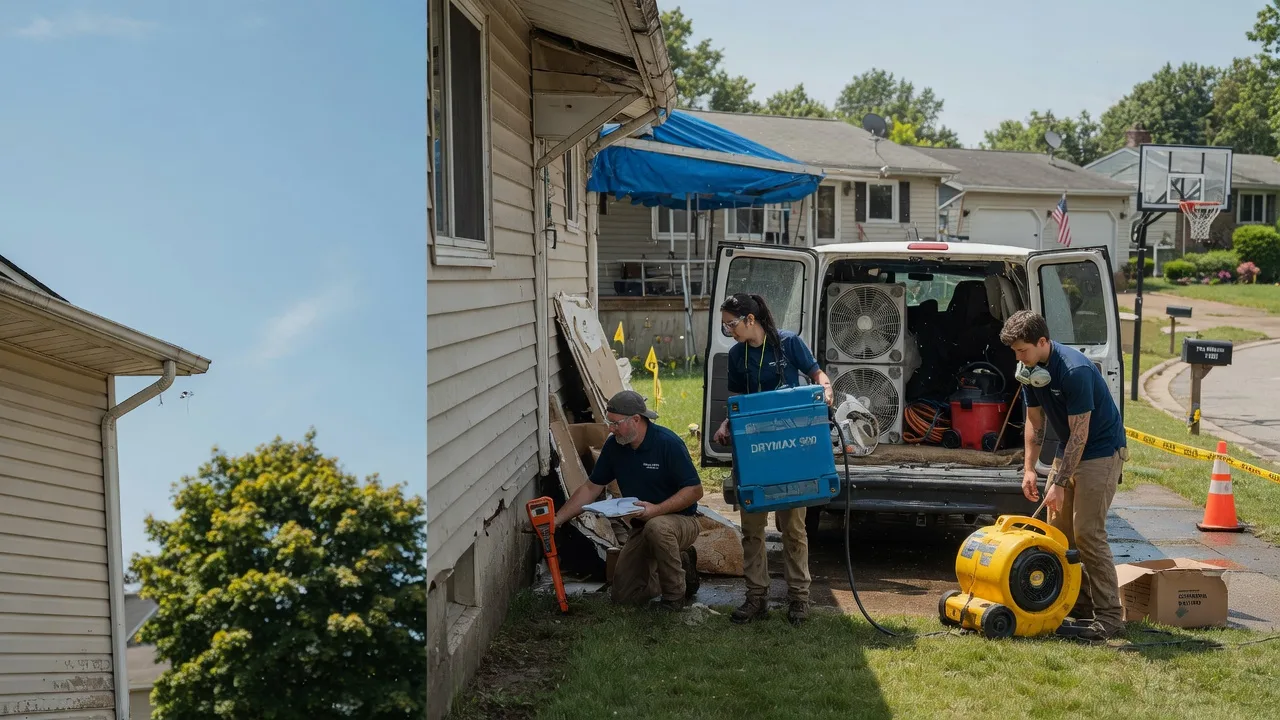 Ceiling Leak Cleanup in Elsie, MI near me